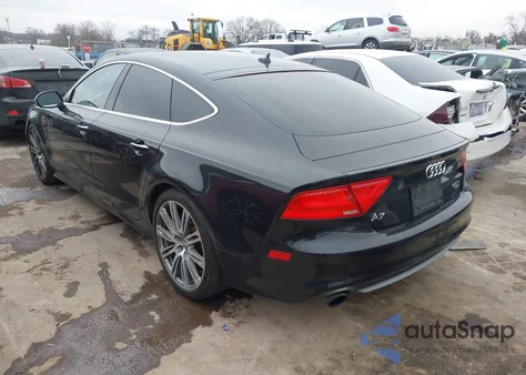 2013 Audi A7 3.0T Premium from USA, damaged, VIN WAU2GAFC1DN012613